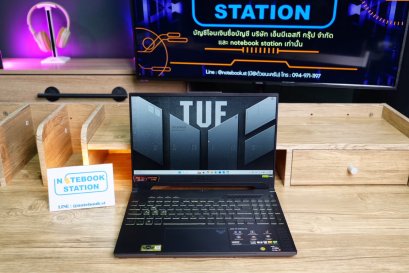 Asus TUF Gaming A15 Ryzen7-7735HS RTX4050(6GB) Ram16 SSD512GB จอ 15.6 FHD IPS 144Hz ราคา 27,990.-พร้อมประกันศูนย์