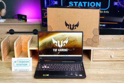Asus TUF Gaming F15 i5-10300H GTX1650(4GB) Ram8 SSD512 จอ15.6 FHD 144Hz สเปคเกมมิ่ง คีย์บอร์ดไฟRGB ดีไซน์สุดเท่ อุปกรณ์ครบกล่อง ราคาสุดคุ้มเพียง 12,990.-