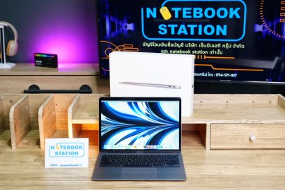 Apple Macbook air 13 Chip M1 Ram16 SSD256 จอ13.3นิ้ว ความชัด2k อุปกรณ์ครบกล่อง รีเซ็ตพร้อมใช้งาน ขายถูกเพียง 16,500.-