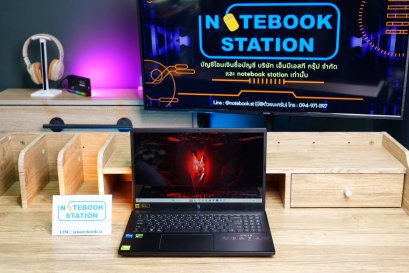 Acer Nitro V15 i5-13420H Ram16 RTX2050(4GB) SSD512 จอ15.6 FHD 144Hz เกมมิ่งรุ่นใหม่ คีย์บอร์ดไฟสีขาว เครื่องพร้อมใช้งาน ขายเพียง 17,890.-