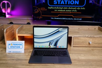 APPLE Macbook Air 13 (2020) M1 Ram8 SSD256 จอ13.3 ความชัดระดับ2k Cycle count 178 ครั้ง เครื่องพร้อมใช้งาน ขายถูกเพียง 15,900.-