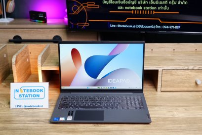 Lenovo IdeaPad 3 i5-1135G7 Ram8 SSD512 จอ15.6 FHD สเปคดี เหมาะกับการพกพา คีย์บอร์ดไฟ แป้นตัวเลขแยก ราคา 9,490 .-