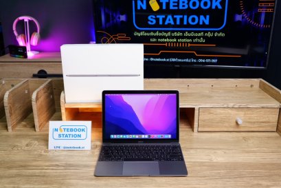Apple Macbook Air 12 (2017) Corei5 Ram8 SSD512 จอ12นิ้ว Retina LED สเปคทำงาน จอสวย ราคาเพียง 8,990.-