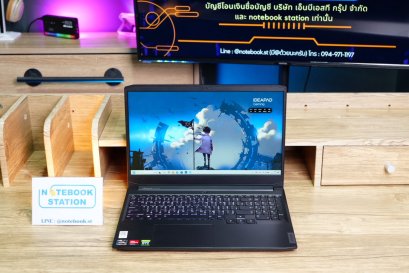 Lenovo IdeaPad Gaming 3 Ryzen5-5600H RTX3050Ti(4GB) Ram16 SSD512GB จอ15.6 FHD 120Hz สเปคเกมมิ่ง ดีไซน์เรียบสวย คีย์บอร์ดไฟRGB เครื่องพร้อมใช้งานเพียง 16,990.-