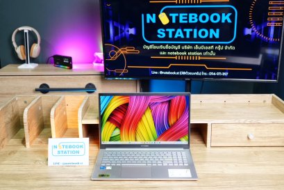 Asus VivoBook S15 i5-1135G7 Ram8 SSD512 จอ15.6" FHD สเปคทำงาน พกพาสะดวก ขายเพียง 6,290.-