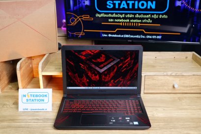 Asus TUF Gaming i5-8300H GTX1050(4GB) Ram8 SSD240GB จอ15.6 Full HD IPS สเปคดี มีการ์ดจอแยก เครื่องพร้อมใช้งาน ขายเพียง 7,900.-