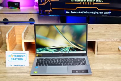 Acer Aspire 3 i3-1215U Ram8 SSD512 จอ15.6 FHD สเปคดี ใช้งานทั่วไป ดีไซน์บางเบา ขายเพียง 9,999.-เท่านั้น