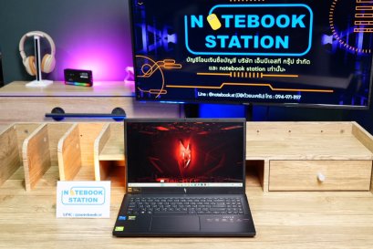 Acer Nitro V15 i5-13420H Ram16 RTX-2050(4GB) SSD512GB จอ15.6 FHD 144Hz เกมมิ่งรุ่นใหม่ ดีไซน์ฝาหลังสุดเท่ คีย์บอร์ดไฟสีขาว เครื่องสวยมีประกันศูนย์ เพียง 17,990.-