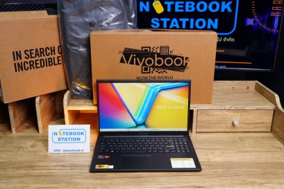 (ของใหม่)Asus Vivobook Go 15 Ryzen5-7520U Ram16 SSD512 จอ15.6 FHD IPS สเปคดีทำงานเก่ง แป้นตัวเลขแยก ครบกล่องพร้อมประกันศูนย์ ราคา 13,900.-(MS Office แท้)