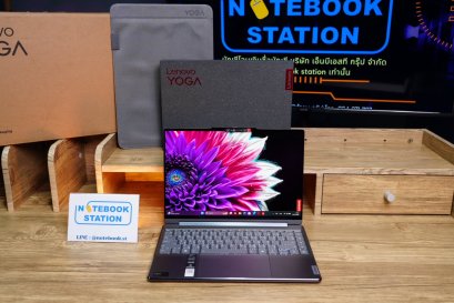 (ของใหม่)Lenovo Yoga 9 2-in-1 ทัสกรีนหมุนจอ IntelCoreUltra7-155H Ram32 SSD1TB จอ14.0 4K OLED สเปคสูงบางเบาครบกล่อง มี AI Boost เพียง 48,990.-(MS Office แท้)