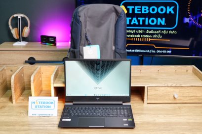 HP Victus Gaming 15 Ryzen5-7535HS Ram16 RTX-2050(4GB) 512GB M.2 จอ15.6 FHD 144Hz สเปคเกมมิ่ง ดีไซน์สวย เรียบหรูทันสมัย เครื่องมีประกันศูนย์ พร้อมใช้งานเพียง 17890.-