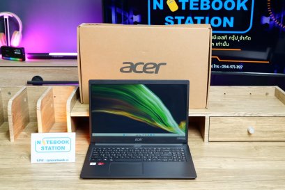 Acer Extensa AMD Athlon Silver 3050U Ram4 SSD256GB จอ15.6 FHD สเปคทำงานทั่วไป แป้นตัวเลขแยก เครื่องพร้อมใช้งาน ขายถูกเพียง 5,490.-