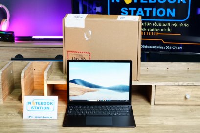 (ของใหม่)Microsoft Surface Laptop 4 i7-1185G7 Ram16 SSD256 จอ13.5 QHD จอทัชสกรีน คีย์บอร์ดไฟ เหมาะแก่การพกพา ขายเพียง 16,999.- อุปกรณ์ครบกล่อง