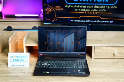 Asus TUF Gaming A15 Ryzen7-4800H Ram16 RTX-3050(4GB) 512GB M.2 จอ 15.6 FHD IPS 144Hz สเปคเกมมิ่ง คีย์บอร์ดไฟRGB ดีไซน์สวยเท่ เครื่องพร้อมใช้งาน ในราคาสุดคุ้มเพียง 15,500.-