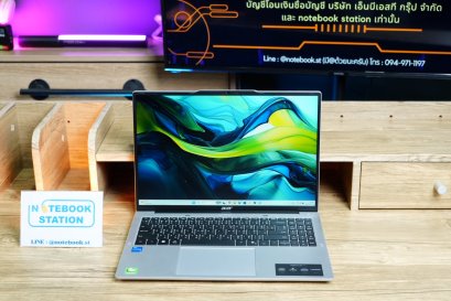 Acer Aspire Lite 16 i5-1334U Ram16 512GB M.2 จอใหญ่16นิ้ว FHD+ สเปคทำงานรุ่นใหม่ จอภาพสวยคมชัด ดีไซน์ฝาหลังสุดสวย มีประกันศูนย์2027 ขายเพียง 12,990.-เท่านั้น