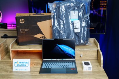 (ของใหม่)Hp Pavilion Plus 14 Ryzen5-7540U Ram16 512GB M.2 จอ 14นิ้ว WUXGA FHD สเปคดีทำงานเก่ง คีย์บอร์ดมีไฟ ดีไซน์สวยบางเฉียบ น้ำหนักเบาพกพาง่าย มีประกันศูนย์ปลายปี2027 ขายเพียง 19,990.-(MS OFFICE แท้)