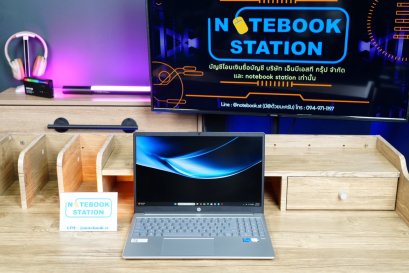 HP 15 i5-1334U Ram16 SSD512 จอ15.6 FHD IPS สเปคทำงานรุ่นใหม่ ดีไซน์สวยบางเบา มีประกันศูนย์เกือบ1ปีเต็ม ขายถูกเพียง 13,900.-