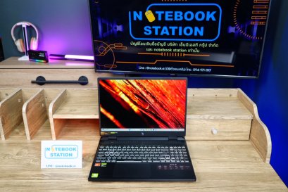 Acer Nitro 16 Ryzen 7 7840HS RTX 4050 Ram32 SSD512 จอ16 FHD+ 165Hz sRGB 100% เกมมิ่งสเปคสูง คีย์บอร์ดไฟRGB เครื่องพร้อมใช้งาน ราคาสุดคุ้มเพียง 27,990.- พร้อมประกันศูนย์