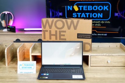 Asus Vivobook Pro 15 OLED i7-11370H Ram16 512GB M.2 จอ15.6 FHD OLED จอภาพสวย สเปคสูง ทำงานเก่ง ดีไซน์บางเบา เครื่องพร้อมใช้งาน ราคาเพียง 15,999.-