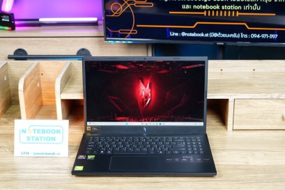 Acer Nitro V15 Ryzen5-6600H RT-2050(4GB) RAM16 SSD512 15.6นิ้ว FHD 165Hz sRGB100% เกมมิ่งรุ่นใหม่ สเปคสูง มีประกันศูนย์2028 ขายเพียง 16,990 .-เท่านั้น