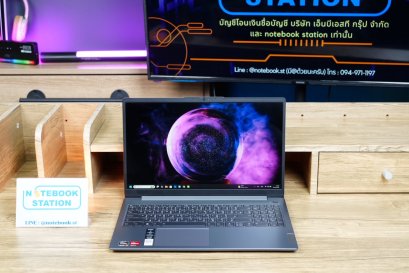 Lenovo IdeaPad Slim 3 Ryzen5-7530U Ram8 SSD512 จอ15.6 FHD IPS สเปคดี ทำงานเก่ง คีย์บอร์ดไฟมีแป้นตัวเลขแยก บางเบาพกพาง่าย ขายเพียง 9,990.-