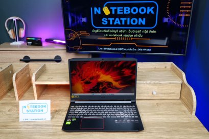 Acer Nitro 5 Ryzen5 4600H Ram32 GTX1650Ti(4GB) SSD500+SSD500 จอ15.6 144Hz สเปคดี คีย์บอร์ดไฟRGB เครื่องพร้อมใช้งาน ขายเพียง 11,990.-