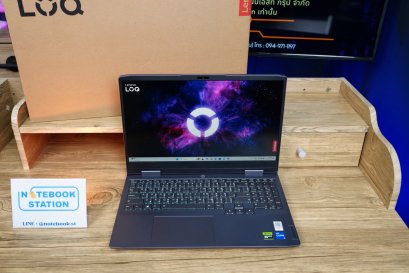 Lenovo LOQ i5-12450H RTX2050(4GB) RAM8 SSD512 จอ15.6 FHD 144Hz สเปคสูง ดีไซน์เรียบสวยดูทันสมัย ประกันศูนย์2026 ขายเพียง 16,990 .-
