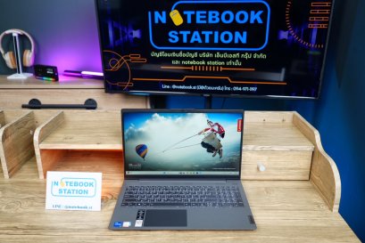 Lenovo IdeaPad 5 i5-1135G7 Ram8 SSD512 จอ15.6 FHD สเปคดี เหมาะกับการพกพา คีย์บอร์ดไฟ แป้นตัวเลขแยก ราคา 8,490 .-