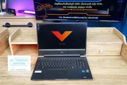 Hp Victus Gaming 15 i5-12500H Ram8 GTX1650(4GB) SSD512 จอ15.6 144Hz สเปคเกมมิ่ง สภาพสวย เพียง 14,490.- พร้อมใช้งาน