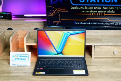 Asus Vivobook Go 15 Ryzen5-7520U Ram16 SSD512 จอ15.6 FHD IPS สเปคดีทำงานเก่ง ดีไซน์เรียบบาง พกพาสะดวก เครื่องมีประกันศูนย์ พร้อมใช้งานเพียง 12,990 .-