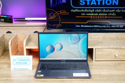 Asus X515JA 15 i3-1005G1 Ram4 512GB M.2 หน้าจอ 15.6นิ้ว FHD สเปคทำงานทั่วไป จอใหญ่มีแป้นตัวเลขแยก เครื่องพร้อมใช้งาน ขายถูกเพียง 6,790.-เท่านั้น