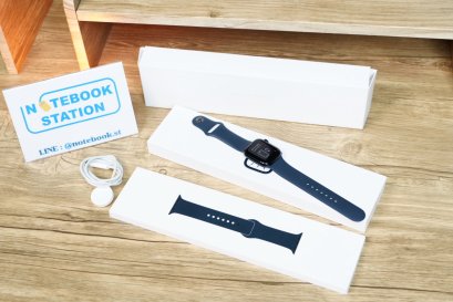 Apple Watch Series 7 GPS + Cellular 41mm Midnight Aluminium Case with Midnight Sport Band เครื่องสวย อุปกรณ์ยกครบกล่อง พร้อมใช้งาน ขายเพียง 5,990.-