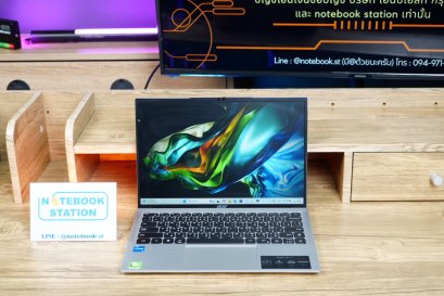 Acer Aspire Lite 14 i5-1235U Ram16 512GB M.2 จอ14นิ้ว FHD IPS สเปคสูง ทำงานเก่ง ดีไซน์สวยบางเบา เล็กกะทัดรัด พาพาสะดวก มีประกันศูนย์เครื่องพร้อมใช้งาน ขายเพียง 12,990.- เท่านั้น