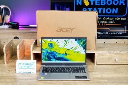 Acer Aspire Lite 15 IntelCore5-120U Ram16 SSD512 จอ15.6นิ้ว FHD IPS สเปคทำงานรุ่นใหม่ ดีไซน์เครื่องสวยบาง มีประกันศูนย์2027 ราคา 13,590.- (MS OFFICE 2024แท้)