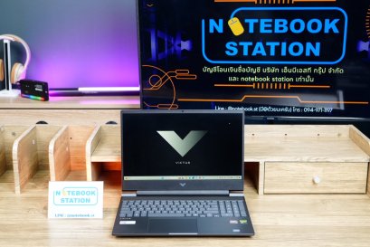 HP Victus Gaming 15 Ryzen5(AI)-8645HS Ram16 RTX3050(6GB) SSD512GB จอ15.6 144Hz เกมมิ่งรุ่นใหม่ มีAIช่วยประมวลผล เพียง 20,990.- พร้อมประกันศูนย์