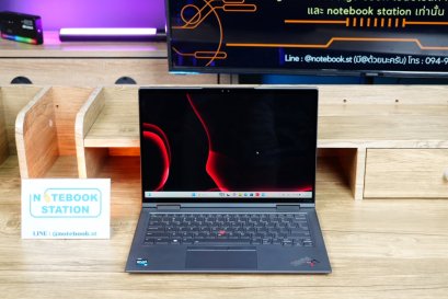 Lenovo ThinkPad X1 Yoga Gen 7 i7-1260P RAM32 SSD1TB จอ14.0 FHD WUXGA สเปคทำงานรุ่นใหม่ ทัชสกรีนหมุนจอได้มีปากกาในตัว เครื่องบางเบาเหมาะแก่การพกพา เพียง 24,990.-