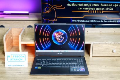 MSI Cyborg 15 i5-12450H RTX4060(8GB) Ram16 SSD512 จอ15.6 FHD 144Hz สเปคสูง น้ำหนักเบา เครื่องสวย ขายเพียง 20,990.-