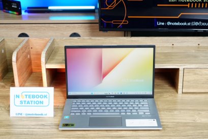 Asus VivoBook 14 Intel Pentium 4417U Ram4 SSD128GB+HDD1TB จอ14 FHD สเปคงานเอกสารใช้งานทั่วไป พร้อมใช้งาน ขายเพียง 5,490.-