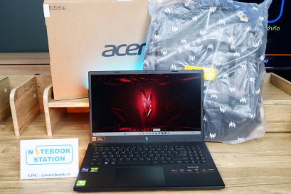 Acer Nitro V15 i9-13900H RTX-4060(8GB) RAM16 SSD512 จอ15.6 FHD 165Hz สเปคสูงจัดเต็ม ดีไซน์เรียบหรู ดูทันสมัย ครบกล่องพร้อมประกันศูนย์2028 ขายเพียง 33,990 .-