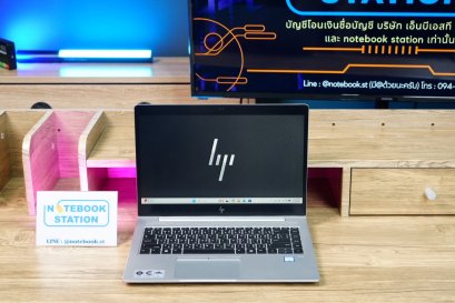 Hp EliteBook 840 G5 i5-8350U Ram16 SSD256 จอ14.0 Full HD จอทัชสกรีน คีย์บอร์ดไฟ เบาบางเหมาะพกพา ขายเพียง 6,990.-พร้อมใช้งาน