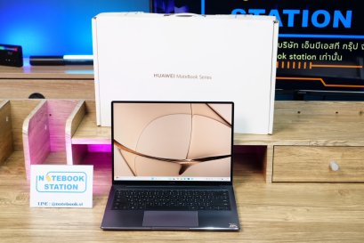 Huawei MateBook 14 Ryzen5-4600H Ram8 SSD512 จอ14 นิ้ว 2K IPS จอภาพสวยคมชัด สเปคดี ทำงานเก่ง ดีไซน์บางเบาพกพาสะดวก เครื่องพร้อมใช้งาน ขายเพียง 7,990.- อุปกรณ์แท้ครบกล่อง