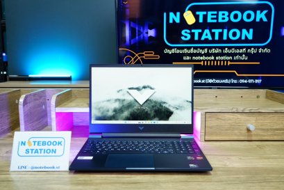 HP Victus Gaming 15 Ryzen5-5600H RX6500M(4GB) Ram16 SSD512 จอ15.6 144Hz สเปคเล่นเกมส์ ขายเพียง 12,990.-