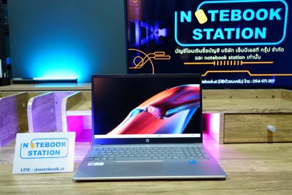 Hp Laptop 15 i3-1315U Ram8 SSD256 จอ15.6 FHD จอใหญ่ เบาบาง คีย์บอร์ดไฟสีขาว พร้อมประกันศูนย์ ขายเพียง 9,999.-