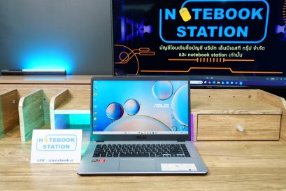 Asus VivoBook 15 Ryzen3-2200U Ram4 128GB M.2 จอ15.6นิ้ว FULL HD สเปคทำงานทั่วไป เครื่องพร้อมใช้งาน ขายถูกเพียง 5,900.-