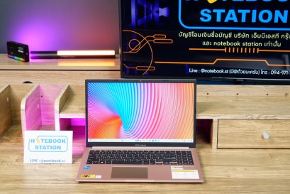Asus Vivobook 15 i3-1315U Ram8 SSD512 15.6นิ้ว FHD IPS สเปคดีทำงานเก่ง จอใหญ่มีแป้นตัวเลขแยก ดีไซน์สวยบางเบา เครื่องมีประกันศูนย์2027 ขายเพียง 10,990.-