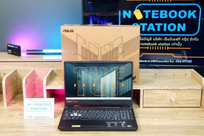Asus TUF Gaming A15 Ryzen7-7445HS Ram16 RTX3050(4GB) 512GBM.2 จอ 15.6 FHD IPS 144Hz สเปคเกมมิ่ง คีย์บอร์ดไฟRGB ดีไซน์สวยเท่ มีประกันศูนย์ เครื่องพร้อมใช้งานเพียง 20,890.- ครบกล่อง