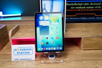 Apple iPad Air 11-inch M2 chip 512GB Wifi ตัวเครื่องสภาพสวยแบต92% อุปกรณ์แท้ครบกล่อง ราคา 21,990.- รีเซ็ตพร้อมใช้งาน