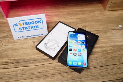 IPhone12 PRO MAX GOLD 256GB สุขภาพแบต72% อุปกรน์แท้ครบกล่อง ขายเพียง 12,990.-