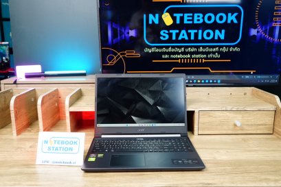 Acer Aspire 7 Ryzen5-5500U GTX1650(4GB) RAM8 SSD512 จอ15.6 FHD 144Hz สเปคสูงมีการ์ดจอแยก เครื่องพร้อมใช้งาน ขายถูกเพียง 11,990.- เท่านั้น