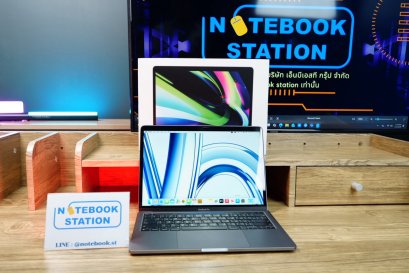 Apple Macbook Pro 13(2020) Touch Bar Chip M1 Ram8 SSD256 จอ13.3 2k Cycle count 34 ครั้ง รีเซ็ตพร้อมใช้งาน ขายเพียง 16,990.-เท่านั้น